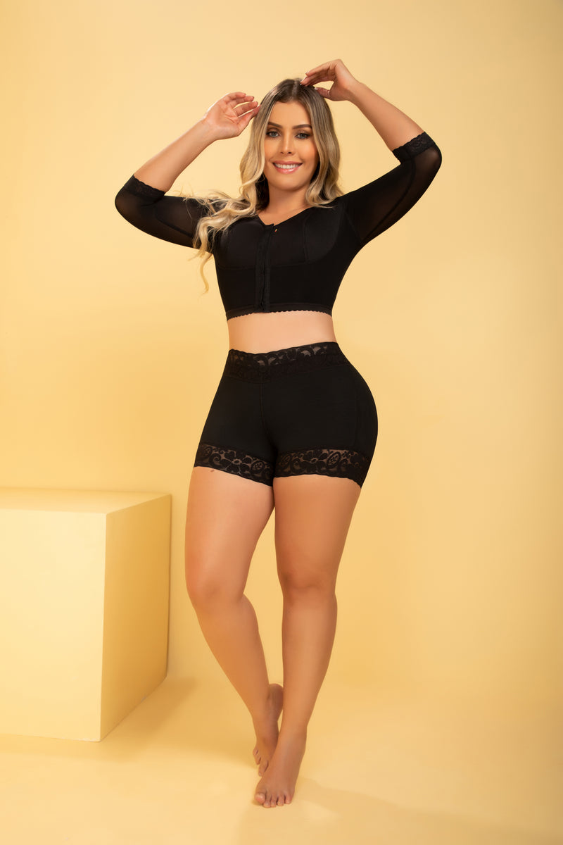 EXTRA HIGH WAIST SHORTS 048