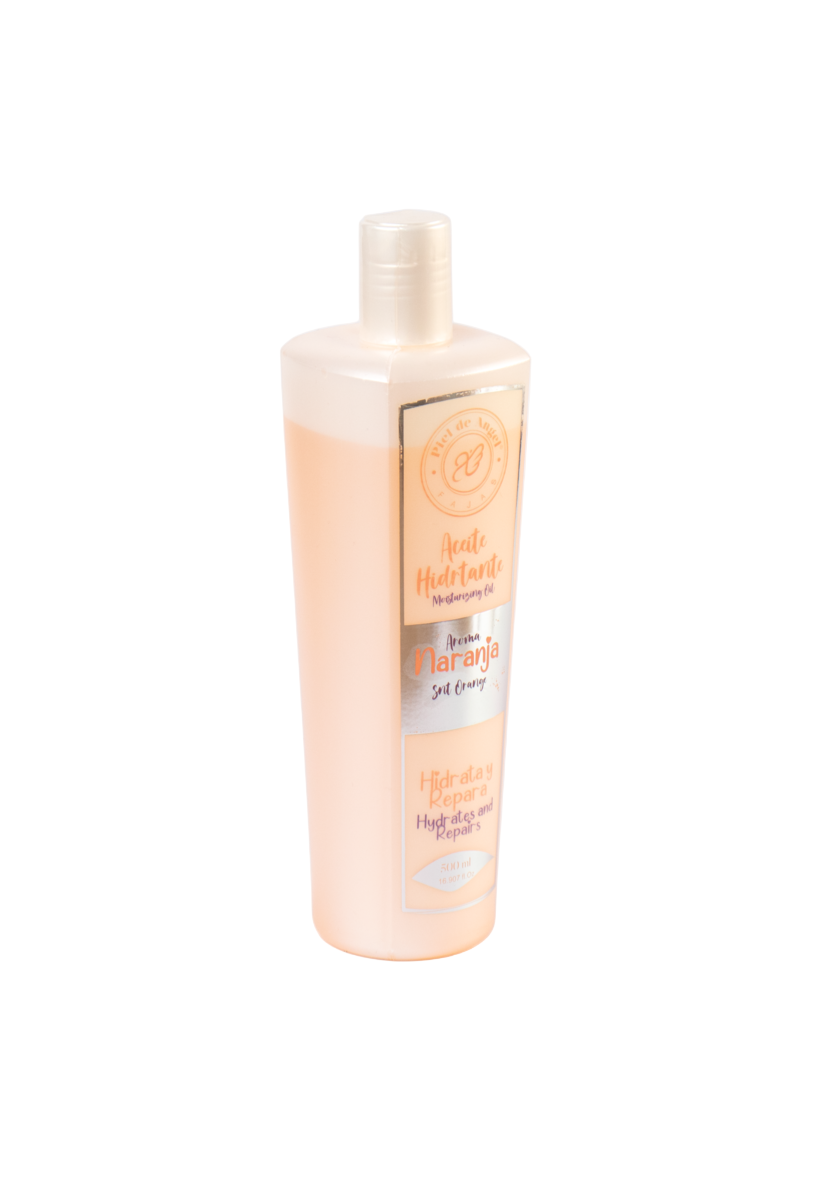ORANGE MASSAGE OIL 500 ML 019 | PIEL DE ANGEL SHAPEWEAR USA