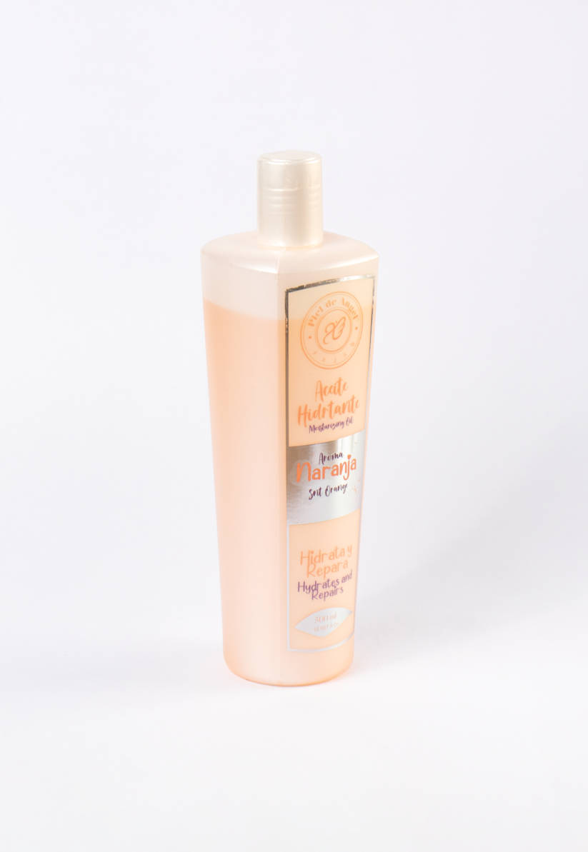 ORANGE MASSAGE OIL 500 ML 019 | PIEL DE ANGEL SHAPEWEAR USA