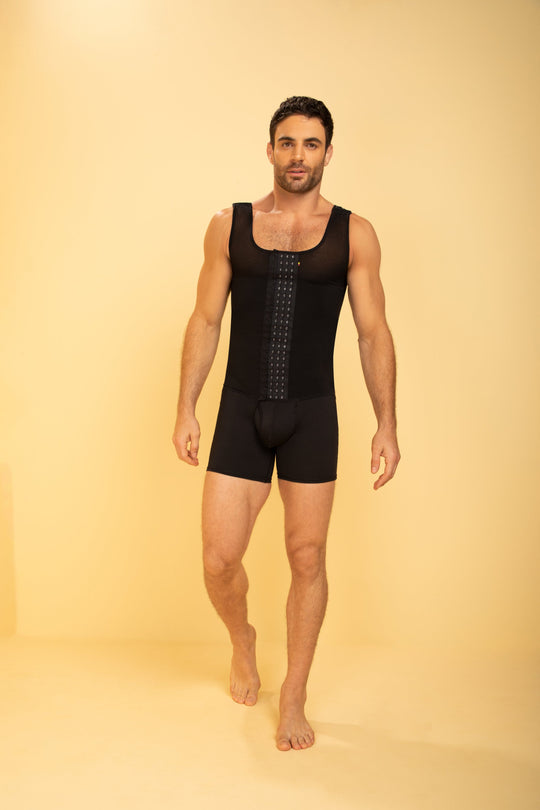 MENSWEAR SLEEVELESS GIRDLE 083 | PIEL DE ANGEL SHAPEWEAR USA