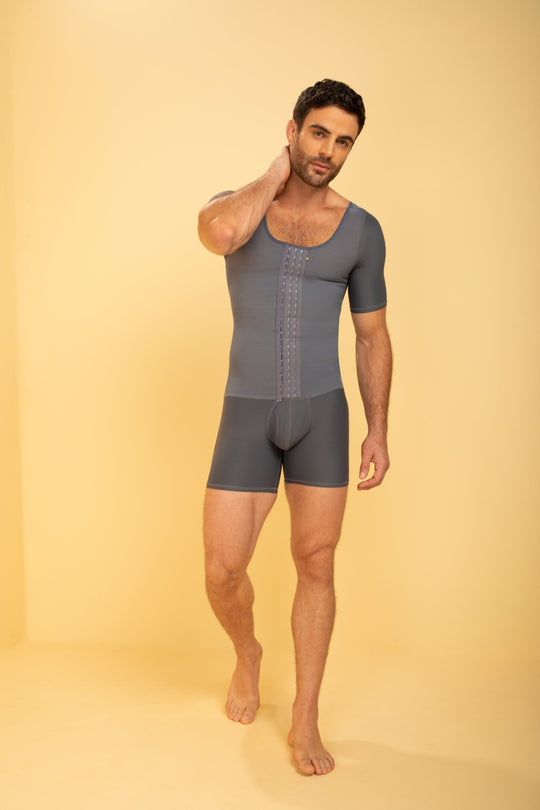 MENS SHAPEWEAR WITH SLEEVES 084 | PIEL DE ANGEL SHAPEWEAR USA