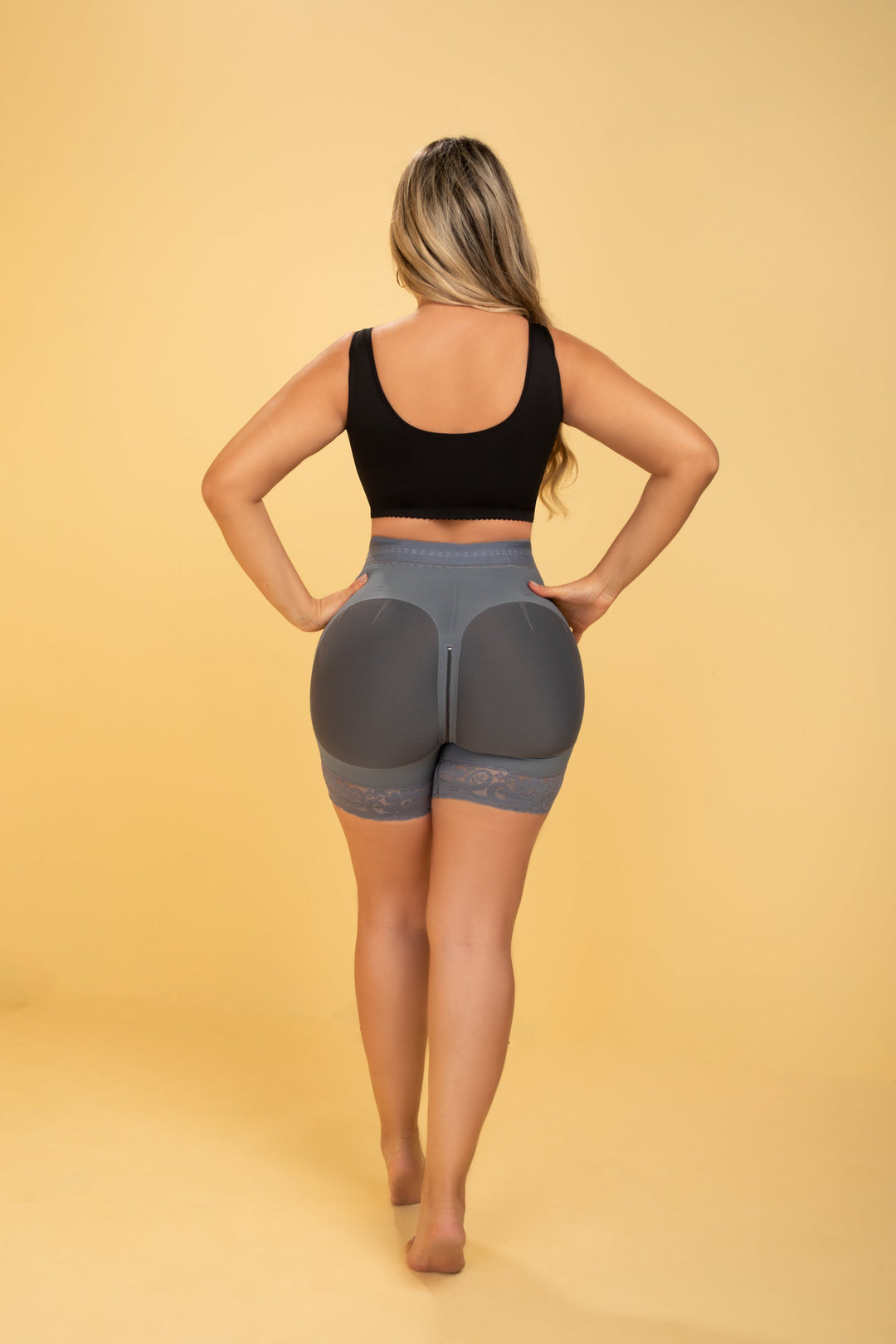 HIGH WAIST SHORTS 054 | PIEL DE ANGEL SHAPEWEAR USA